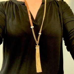 White House Black Market Good Tassel Necklace